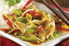 Gerecht uit het Thaise cateringbuffet