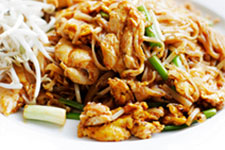 Gerecht uit het Thaise cateringbuffet